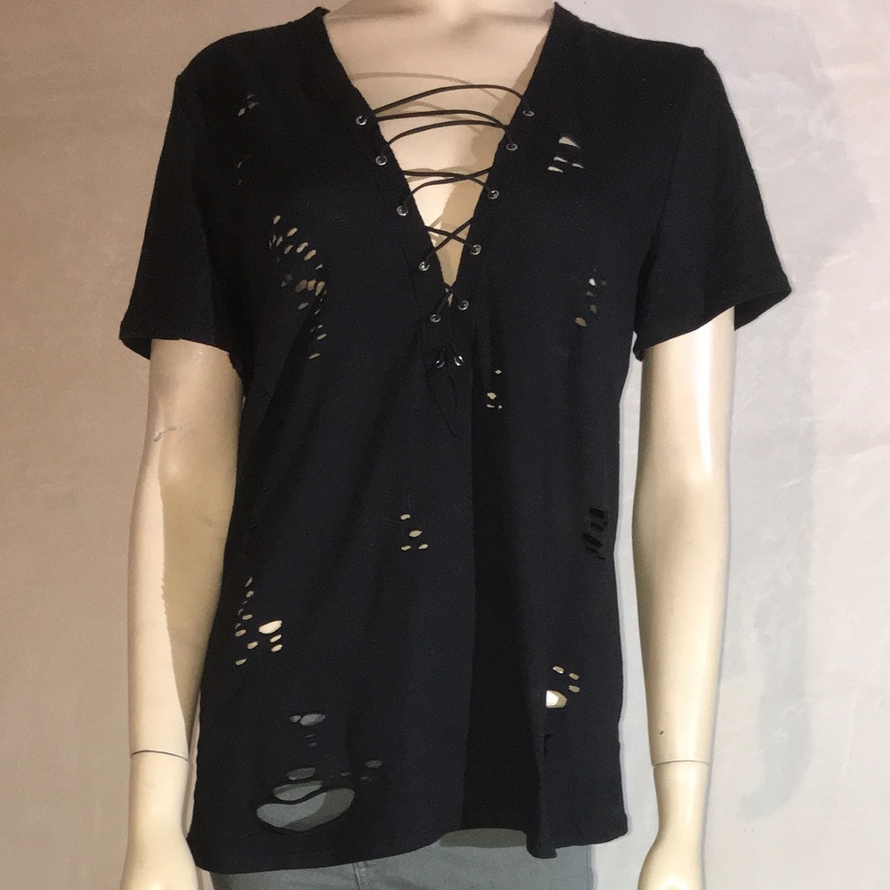 Two grunge shirts